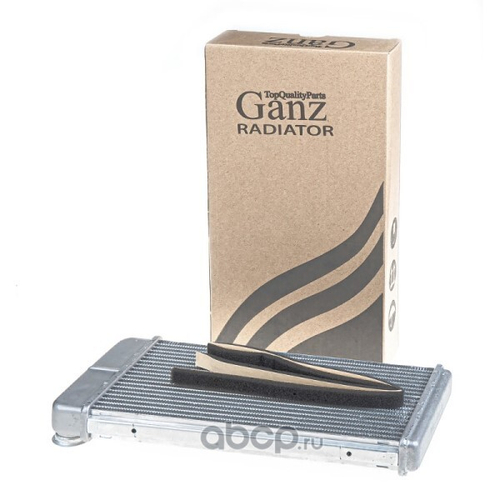 Радиатор печки алюм. /Г-3302 NEXT, Г-4111 NEXT/ (GANZ)