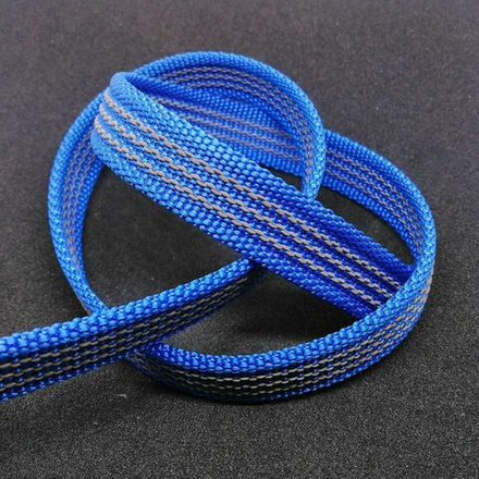 ЛЕНТА РЕМЕННАЯ 18мм ,цвет  т-васильковый