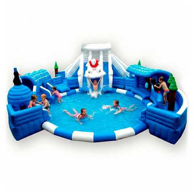 Наземные аквапарки с бассейном для бизнеса