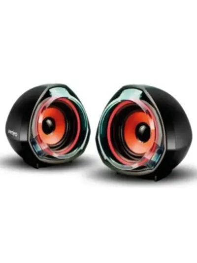 Колонки 2.0 TAM-TAM PF_4359 BLACK 6 Вт, питание от порта USB