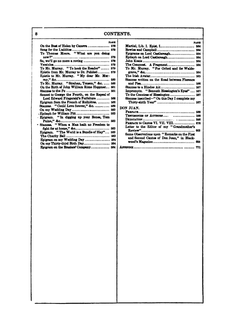 The Poetical Works of Lord Byron: Complete in One Volume | George Gordon Byron