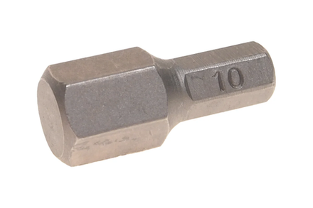 Вставка RF-1242510 1/4"DR 6-гранная Н10х25мм ROCKFORCE