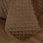 Велюровое покрывало ромб OVF018