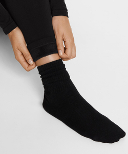 OYSHO Легинсы Super Extra Warm длиной 70см, черный