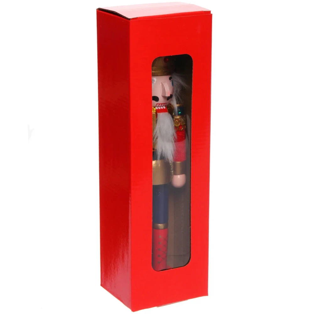 Фигурка новогодняя «Щелкунчик - Праздничный поход» 9*7*30,5 см