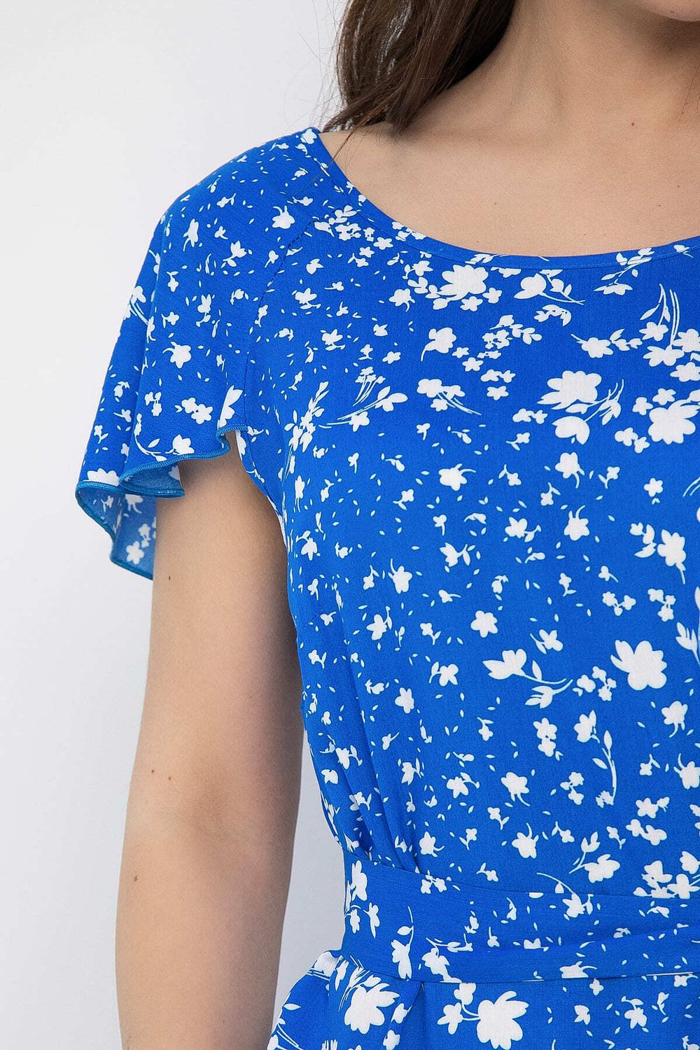 Платье Вечер свиданий (ярко-голубое) П13681-16М LT Collection