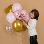 Шар (18''/46 см) Сердце, Всегда 18, 1 шт. в уп.