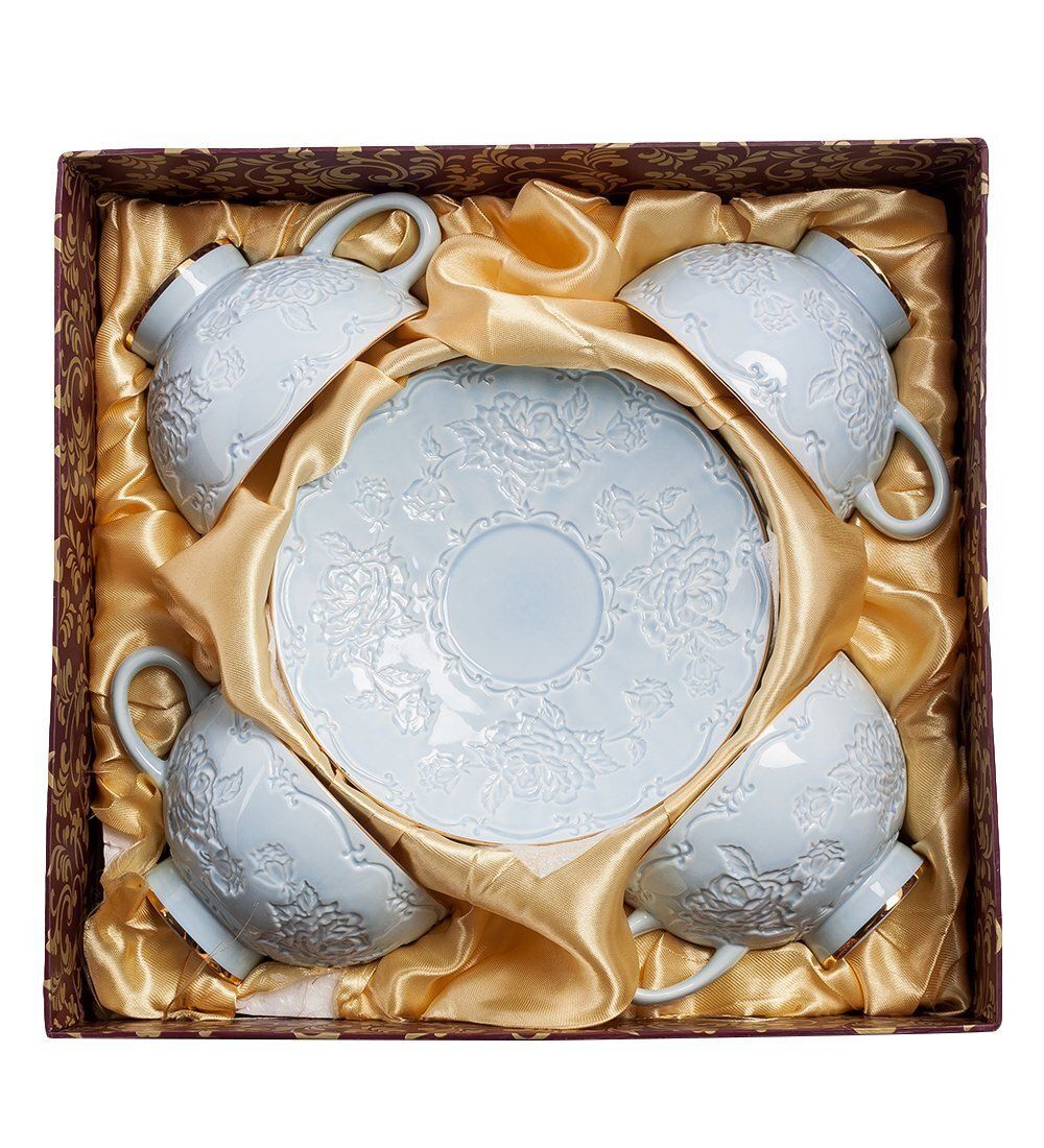 Pavone AS-05 Чайный набор на 4 перс. «Лаце Росса»