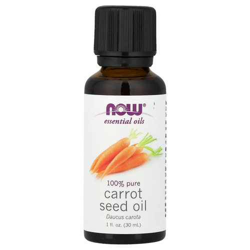 NOW Foods, эфирные масла, масло из семян моркови, 30 мл