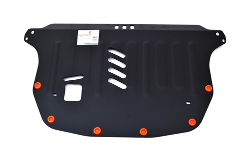 Защита картера и КПП (сталь 2 мм) для Honda Civic VIII седан 2005-2011 (V - все) Alfeco.ALF0904st