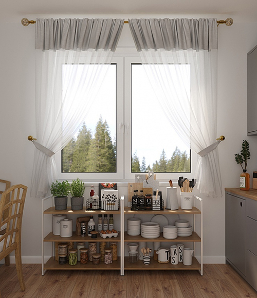 Комплект штор Legrand Софт-Вуаль 1350х1600 мм