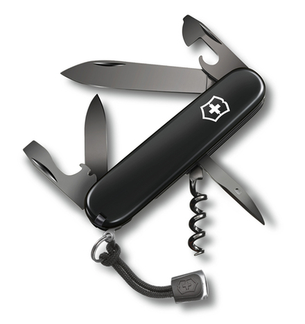 Нож перочинный 91 мм Spartan Onyx Black VICTORINOX 1.3603.31P