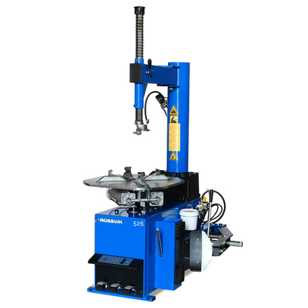 Станок шиномонтажный ROSSVIK V-526, п/автомат, до 26", 220В Цвет синий RAL5005