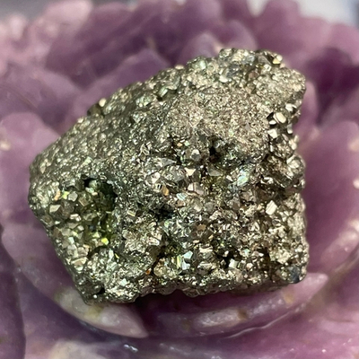 40974 Пирит кристалл друза необработанный 30мм