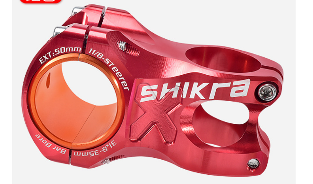 Вынос SHIKRA, длина 50 мм. под рул 31.8, красный