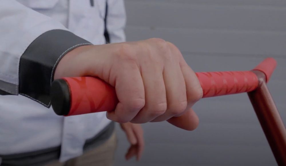 Рама профессионального батута для Джампинга - восьмиугольная с обрезиненной ручкой