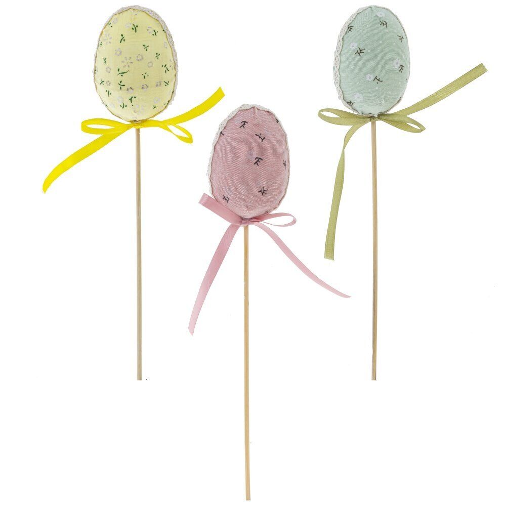 GAEM Изделие декоративное (вставка) "Яйцо пасхальное" (5*4,5*7), L5 W5 H25 см, 3в.