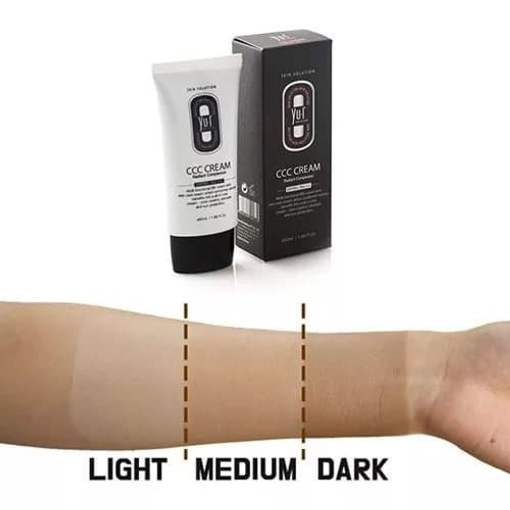 Yu.R Корректирующий крем для лица Yu.r ССС Cream (Light), 50 мл, SPF50+