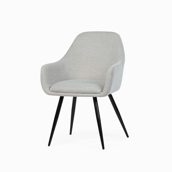 Стул Sebastian светло-серая ткань