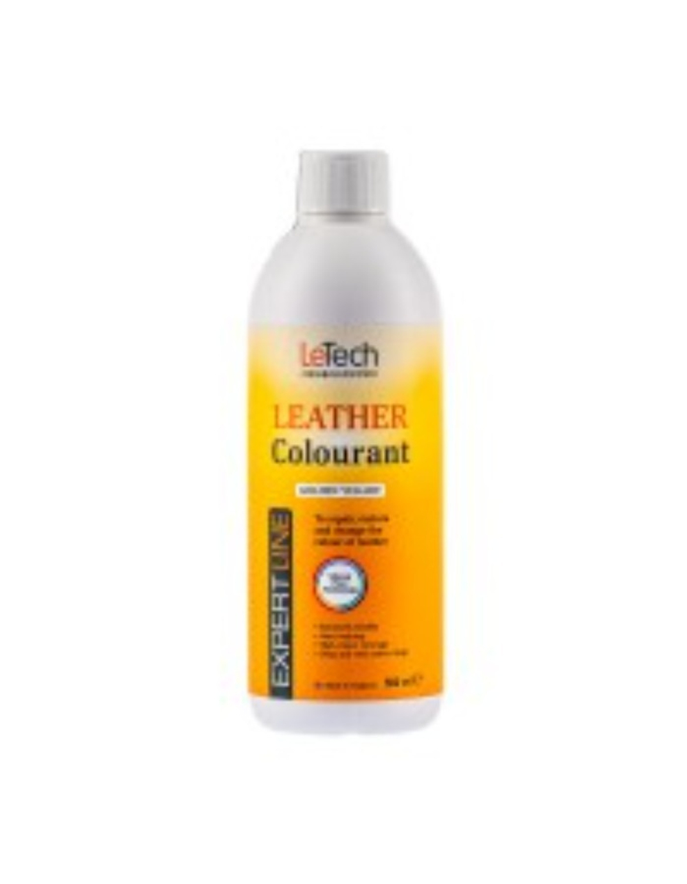 LeTech Expert Line Краска для кожи (Leather Colourant) Golden Yellow, 500мл