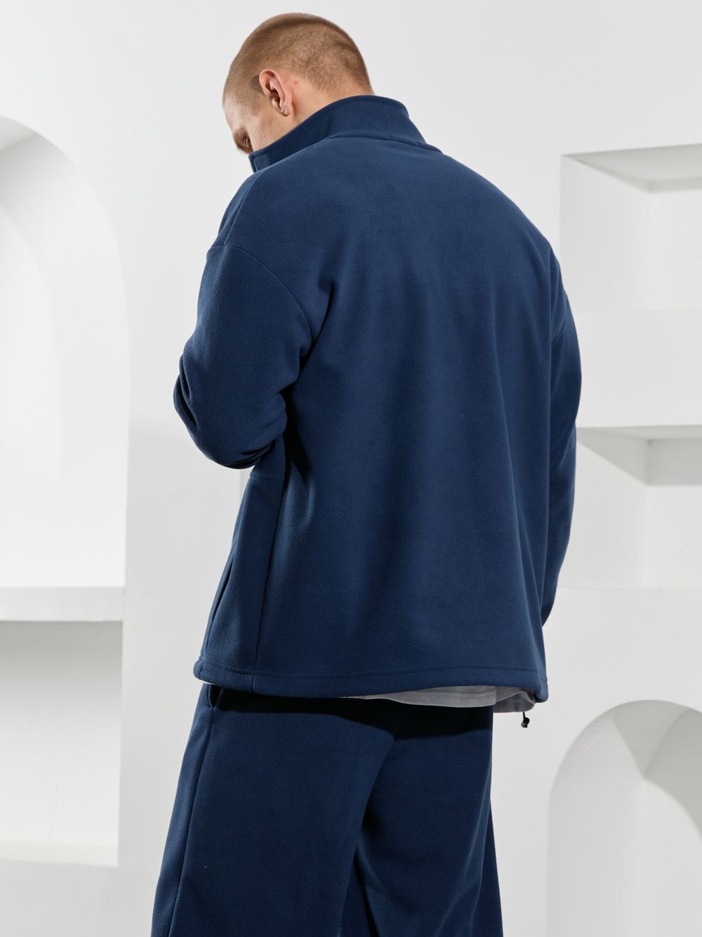 Толстовка мужская Алтай-1 Виотекс ТЁМНО-СИНИЙ