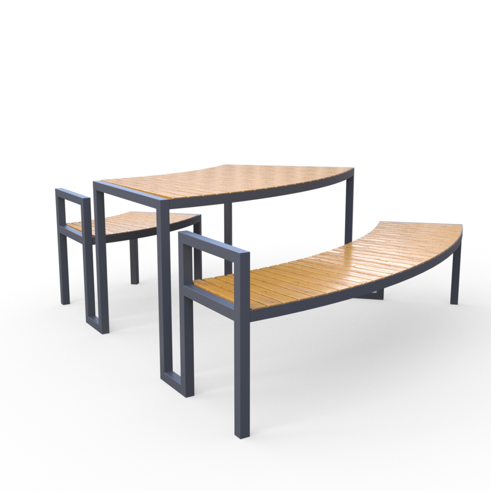 Стол уличный с лавками LÅNGBORDET R1.8