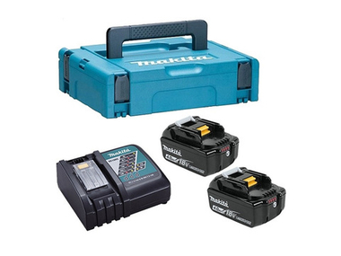 Комплект аккумулятор LXT 18.0 В BL1840B 2 шт. + зарядное устройство DC18RC в кейсе