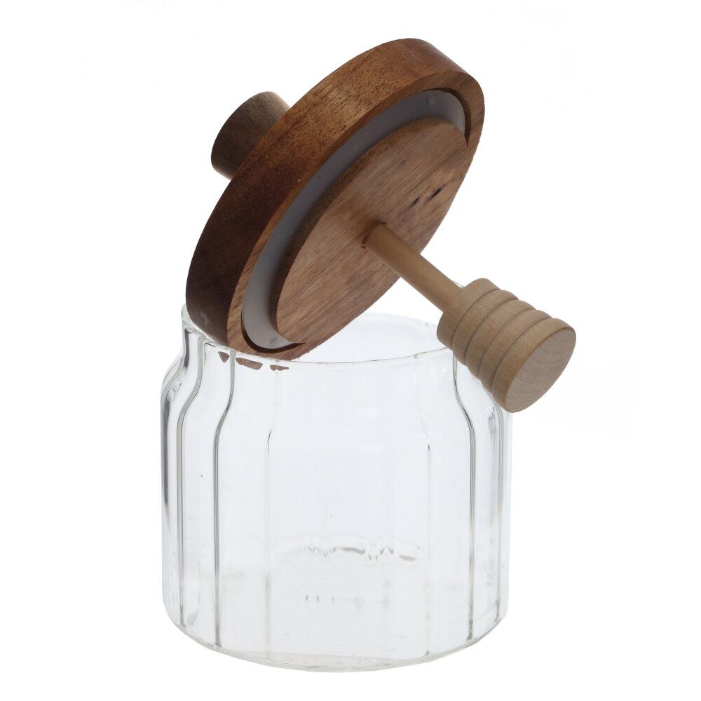 GAEM Банка для меда, 350 мл, L9 W9 H11,5 см