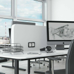 Розетка с заземлением (белый матовый)