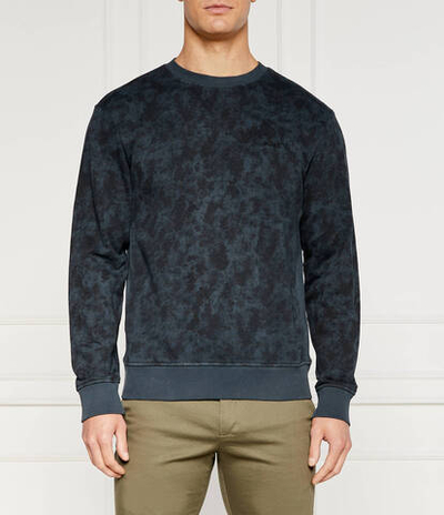 Худи CamoOver BOSS ORANGE - темно-синий(50519168)