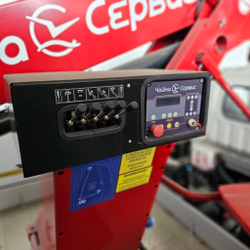 Автогидроподъёмник телескопический (стрела за кабиной) JAC N90 с АГП Чайка TRL318
