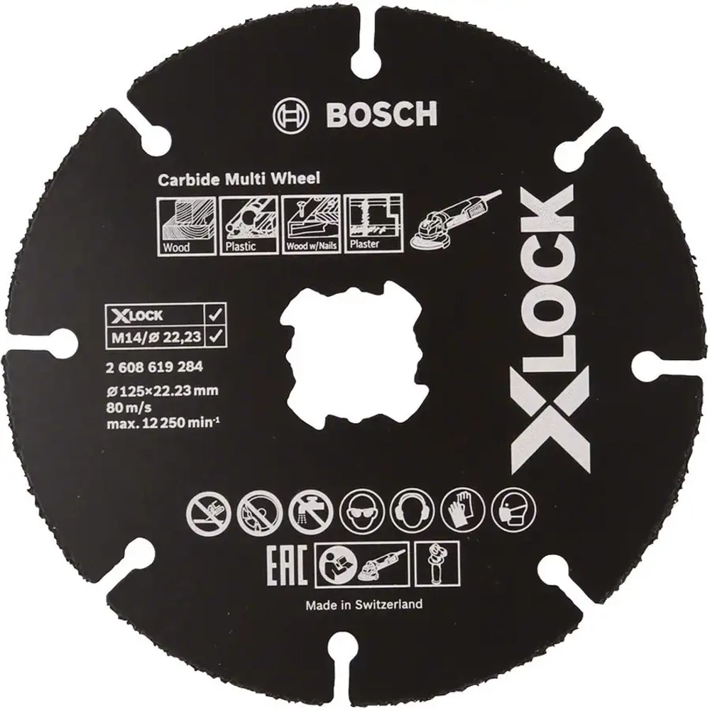 Отрезной диск X-LOCK по дереву для УШМ BOSCH 2608619284