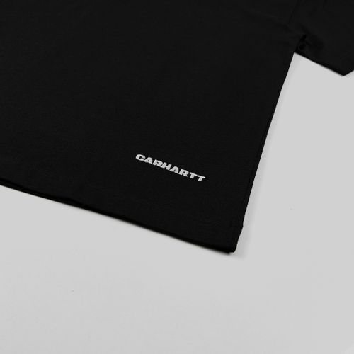 Футболка мужская Carhartt WIP Link Script артикул:I031373_black - купить в магазине Дайс