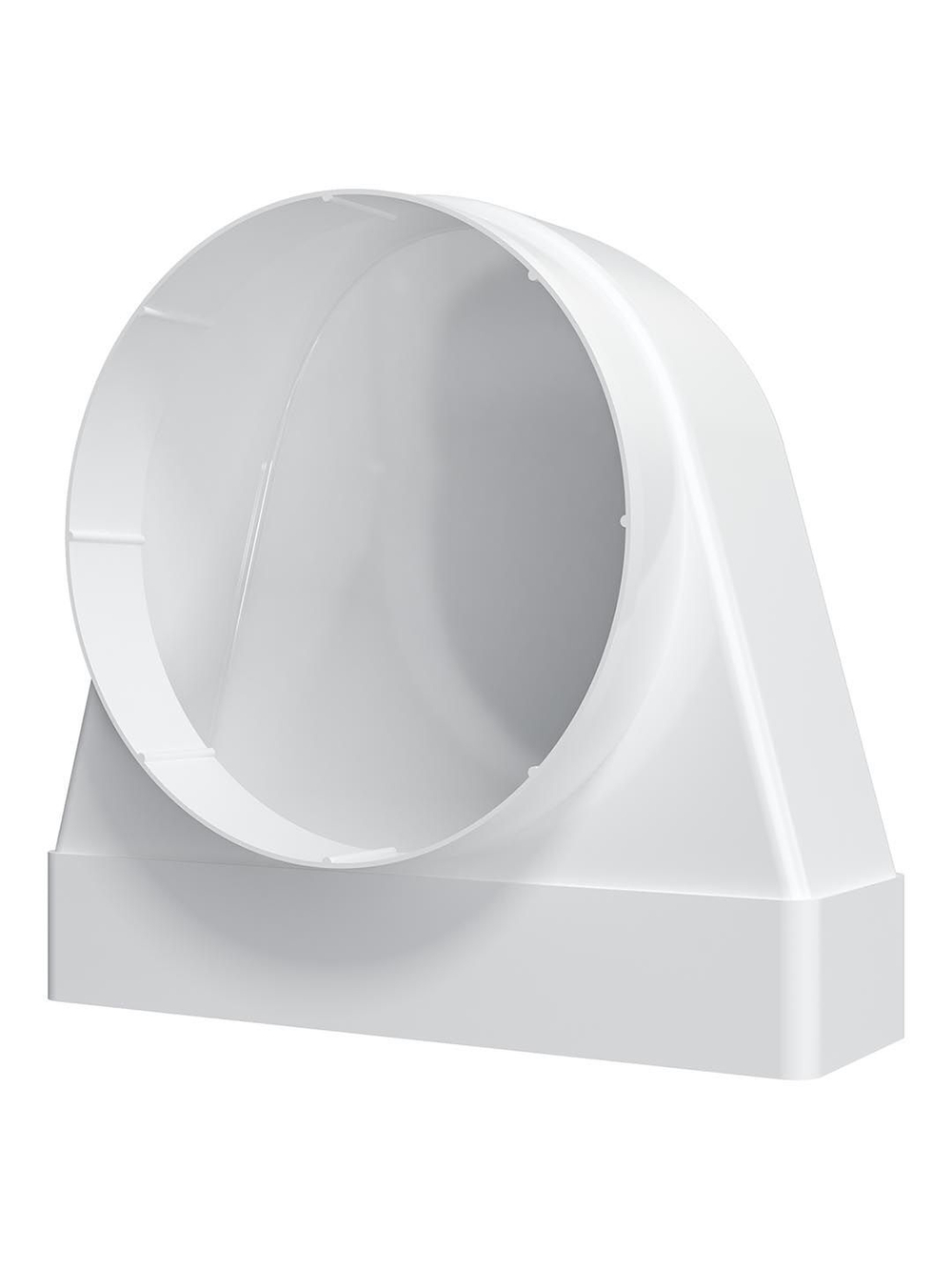 Переходник СККП D150 90° 60х204 пластик ERA