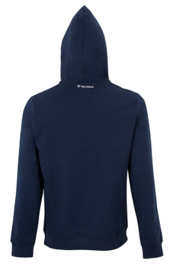 Мужская теннисная кофта Tecnifibre Zipper Hoodie - navy