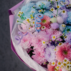 106. Дофаминовый букет в пастельных оттенках