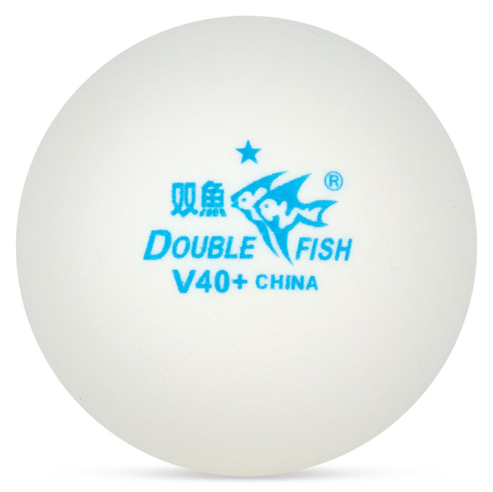 Мяч для настольного тенниса DOUBLE FISH No-Star Ball , V40+, 100 шт