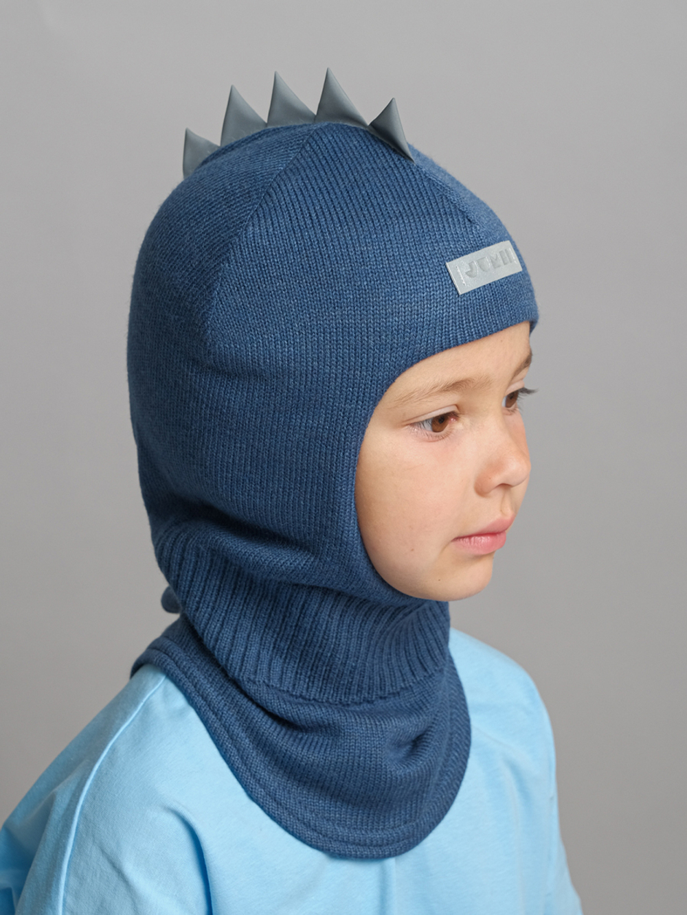 Шлем весенний/осенний вязаный (Гроза) ОРЕО