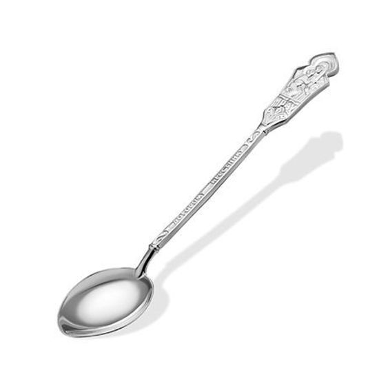 Ложка серебряная "Богородица Дево радуйся"