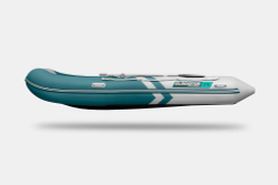 Надувная лодка GLADIATOR B370 морской зеленый-белый