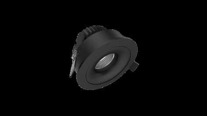 Светильник встраиваемый SWG PRO DL-MINI-0801-60-BL-8-WW 025711