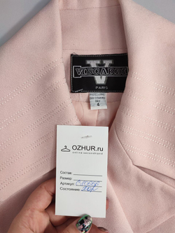 Жакет Viscardi пудровый  40 размер