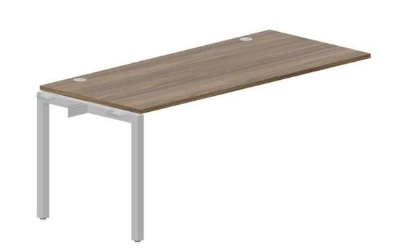 стол Polo 1800х780х750мм (2 громмета) - приставной элемент