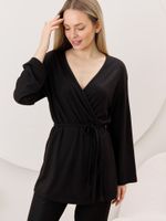 Кардиган-кимоно Эвила-1 Виотекс ЧЁРНЫЙ