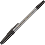 Ручка шариковая Attache Corvet черная, 0,7мм