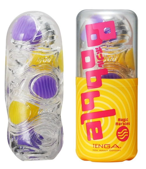 Мастурбатор Tenga Bobble Magic Marbles, подвижные шарики, 16,5 см
