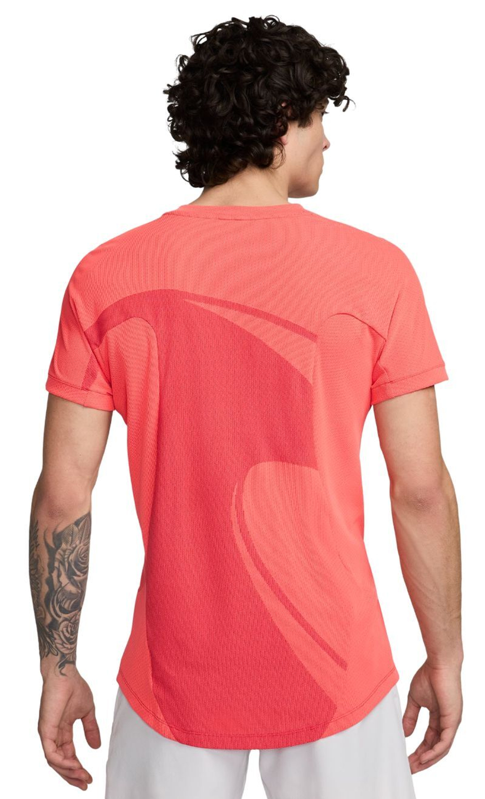Мужская теннисная футболка Nike Dri-Fit Rafa Tennis Top - красный