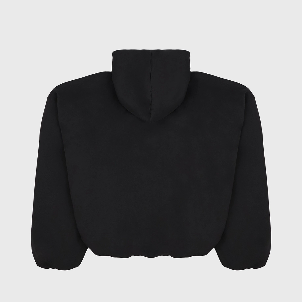 Худи Yeezy Gap Engineered by Balenciaga Logo Hoodie Black