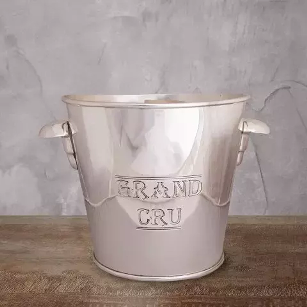 Емкость для охлаждения вина 14х18см Roomers Tableware серебряная