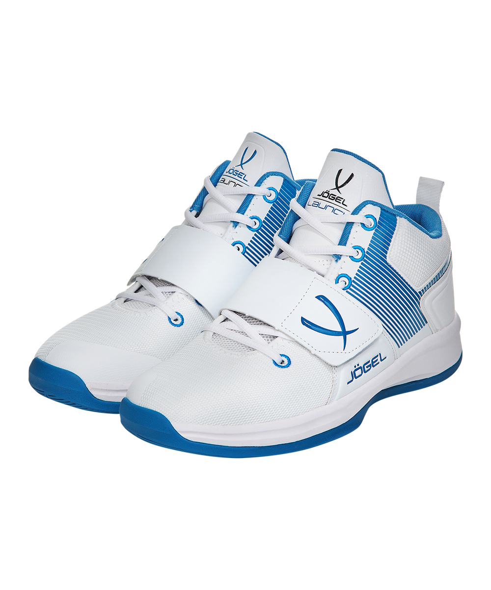 БЕЗ УПАКОВКИ Кроссовки баскетбольные Launch, White/blue
